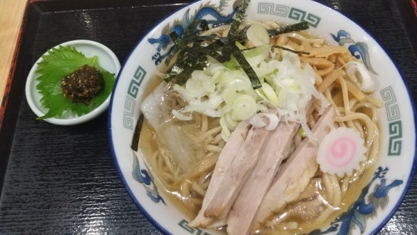 「生七味冷やかけ・並盛(¥840)」@舎鈴 東京サンケイビル店の写真