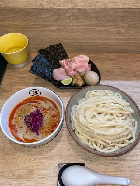 「つけ麺大盛BUKKO盛辛味プラス¥1,650円」@つけ麺 BUKKOの写真