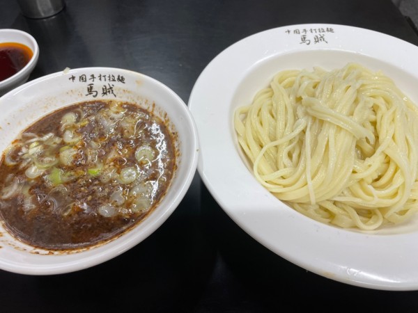 「坦々つけ麺」@中国手打拉麺 馬賊 日暮里店の写真