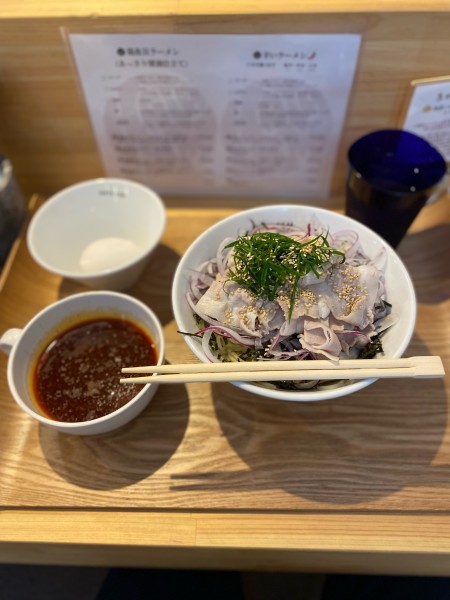 「虎肉つけメン麺増量」@ハタイズムの写真