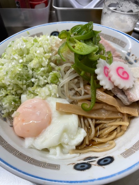 「五目油そば」@中華そば みたかの写真