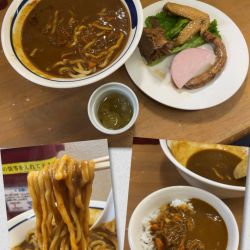 【道有楽FINAL】ぶっかけMIXカレー 冷し剥き葡萄付き