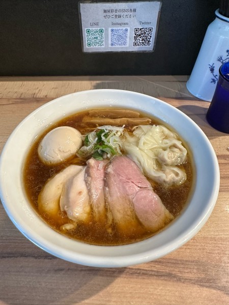 「特製醤油　1300円」@麺屋 彩音 ~Sign~の写真