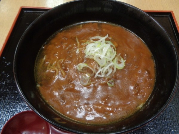 「カレーそば 650円」@立ち喰いそば 松月庵の写真