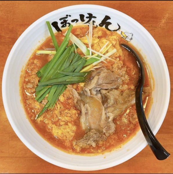 「にんにくラーメン軟骨入」@ぼっけもんの写真