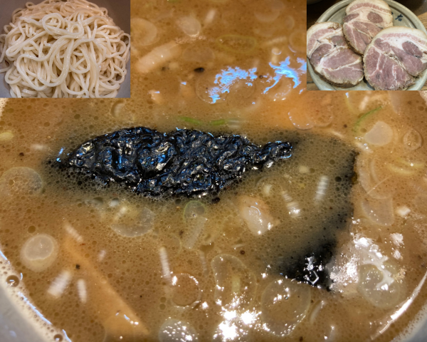 「味玉つけ麺+チャーシュー」@麺屋吉左右の写真