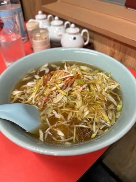 「ネギソバ」@中華料理 聘華楼の写真