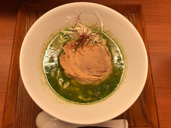 「バジルそば　900円」@ススリバの写真