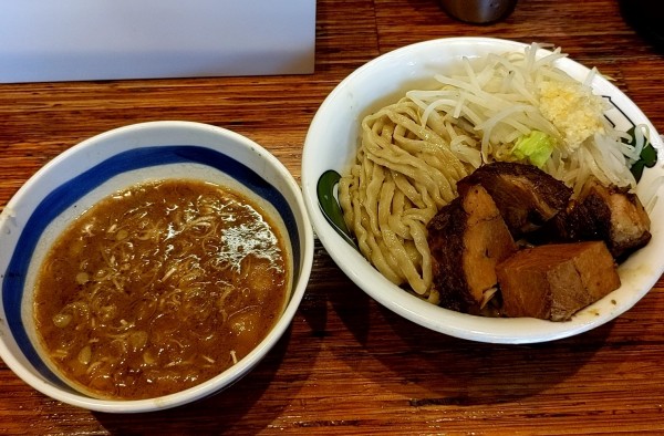 「つけめん(野菜)」@雷 松戸駅東口店の写真