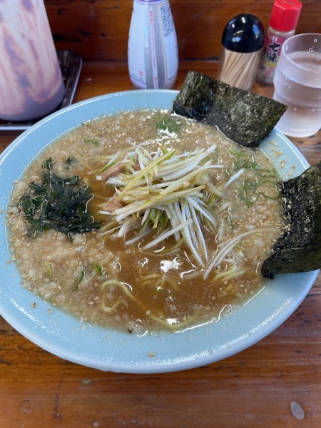 「ネギ味噌コテコテトッピング」@ラーメンショップ 鹿島平井店の写真