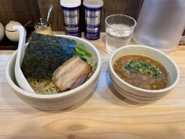 「濃厚つけ麺」@らーめん鶏の一の写真