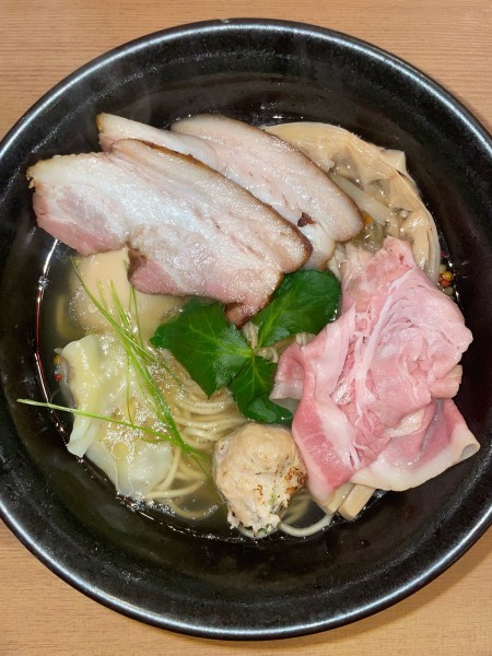 「特製　塩らぁ麺」@支那蕎麦屋 藤花の写真