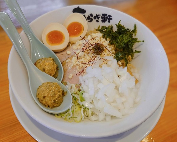 「ししとう風味の冷やしまぜそば【期間限定】」@ニボチャチャ！！ラーメン あらき軒の写真