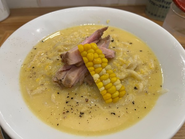 「【限定】トウキビの冷やし麺」@麺や 七彩 八丁堀店の写真
