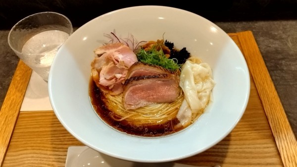 「夏アジ煮干の冷やし醤油_1400円」@RAMEN MATSUIの写真