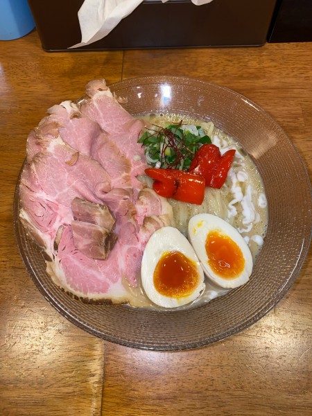 「冷やしグリーンカレーらぁ麺特製¥1,250円(限定)」@らぁ麺はうす Sumika0の写真