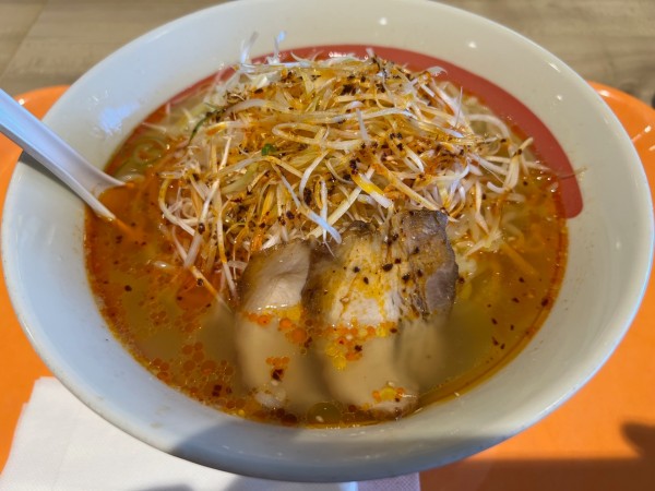 「しおねぎらーめん　麺大盛り」@幸楽苑 レイクウォーク岡谷店の写真