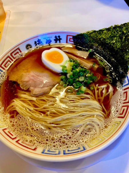「和風出汁醤油ラーメン」@和風だしラーメン 徳栄軒の写真