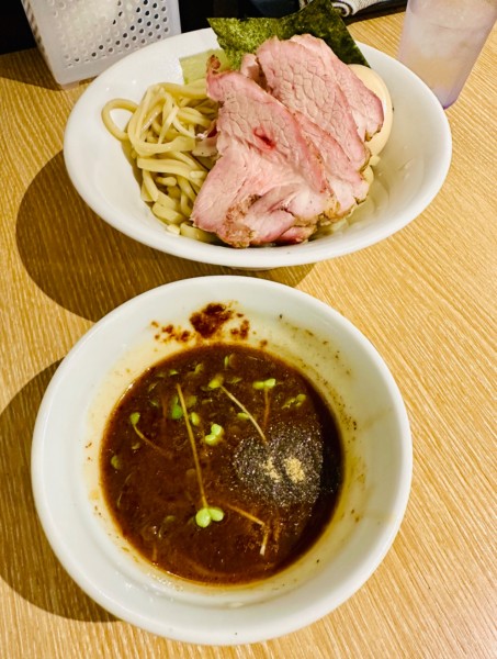 「【限定】特製トンギョつけ麺【1300円】」@一番だしラーメン しんせんの写真