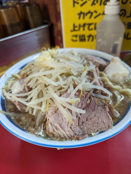 「大豚」@ラーメン二郎 目黒店の写真