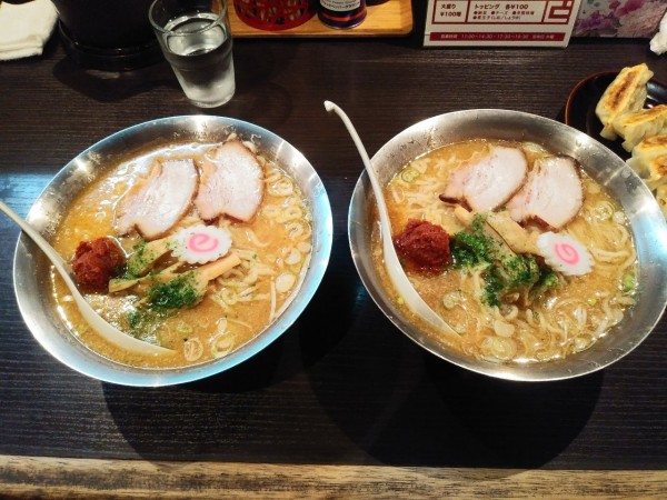 「辛糀味噌ラーメン　大盛り　850+100円」@とんとんラーメンの写真