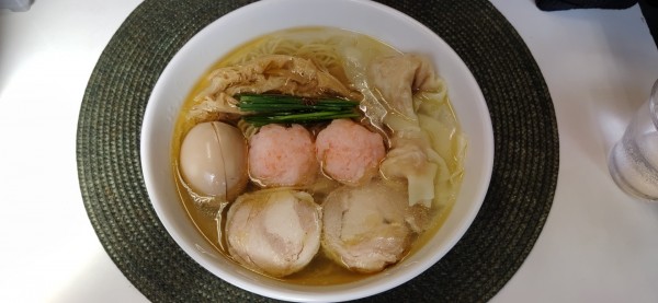 「特製塩らぁ麺　1400円」@麺や金時の写真
