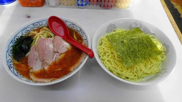 「ネギチャつけめん味噌大（1,000円）」@◯つばき食堂の写真