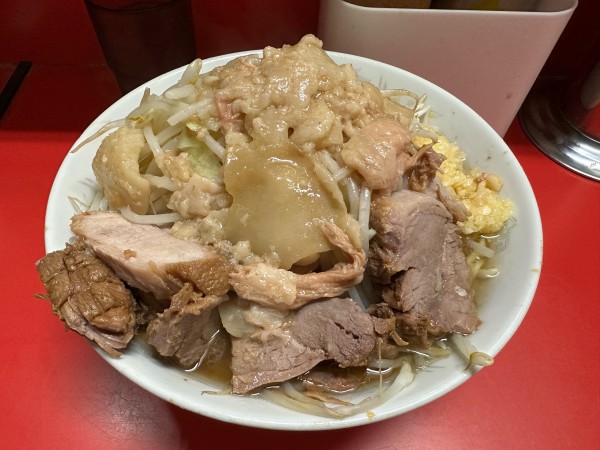 「小　かたかた」@ラーメン二郎 上野毛店の写真
