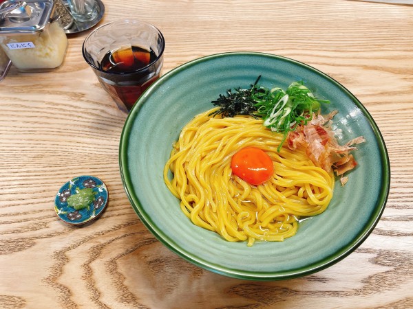 「釜玉油そば」@日本油党 渋谷総本部の写真