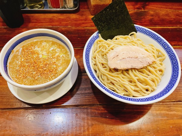「背脂つけ麺+大盛」@ラーメン無限大 船橋店の写真