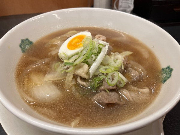 「肉そば」@熱烈中華食堂 日高屋 川口駅東口店の写真