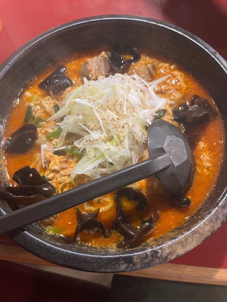 「牛正油ラーメン(869円)+大盛(165円)」@麺屋よこくらの写真