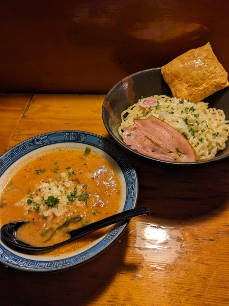 「八王子ナポリタンつけ麺」@らーめん 百馬の写真