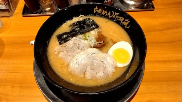 「嵐げんこつらあめん 味噌_780円」@らあめん花月嵐 東高円寺店の写真