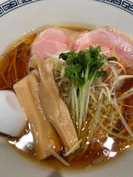 「中華そば（味玉トッピング）」@中華そば ます田の写真