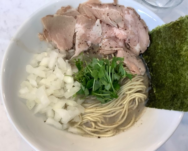 「濃厚煮干＋タマネギ」@あまつかぜの写真