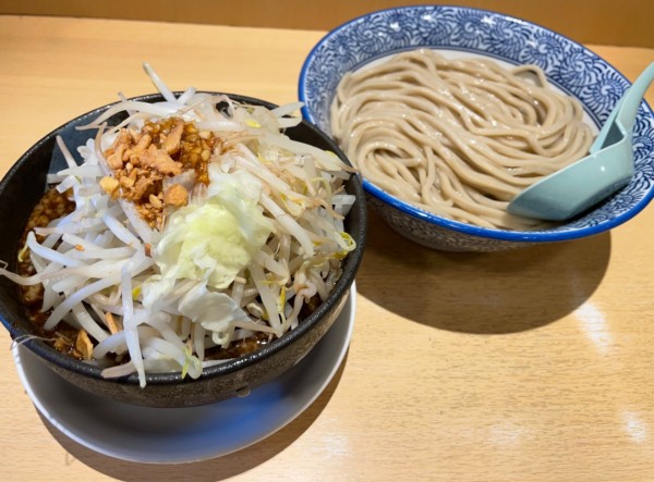 「どて辛つけ麺」@どてちんの写真