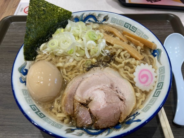 「味玉そば（大盛）」@舎鈴 アピタ長津田店の写真