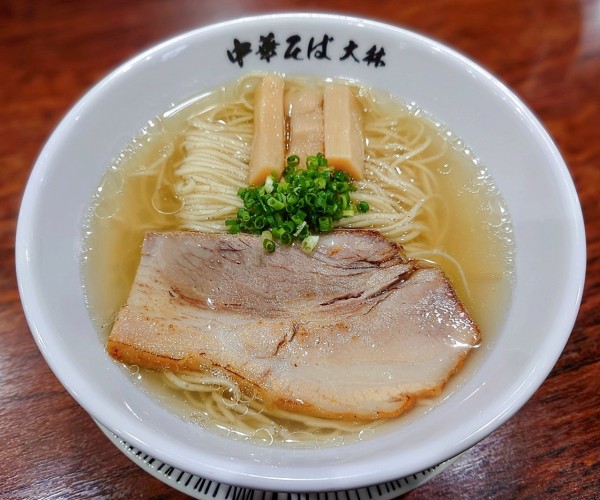 「蜆そば」@鴨と鶏 中華そば 大林の写真