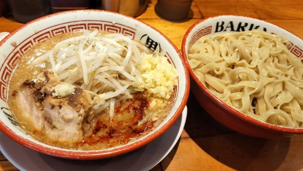 「つけ麺1000円」@らーめん バリ男 新橋本店の写真