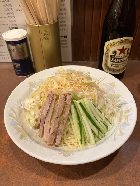 「冷し葱そば」@鶏舎の写真