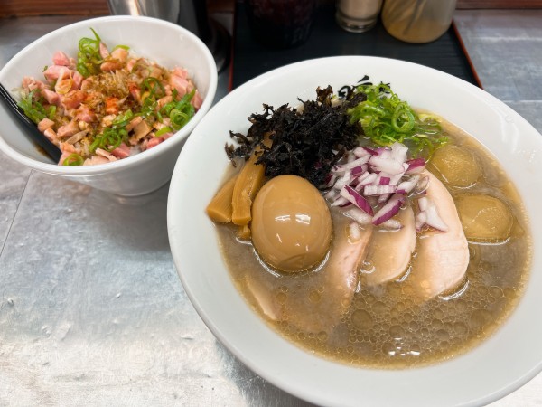 「冷製銀塩」@麺や 睡蓮の写真