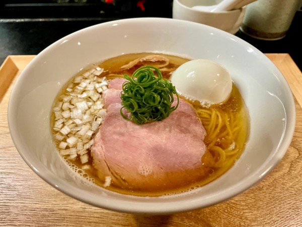 「特製塩らぁ麺」@のど黒らぁ麺 永屋の写真