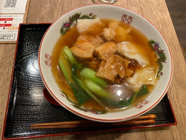 「豚バラワンタンメン1,265円」@亜細亜楼の写真