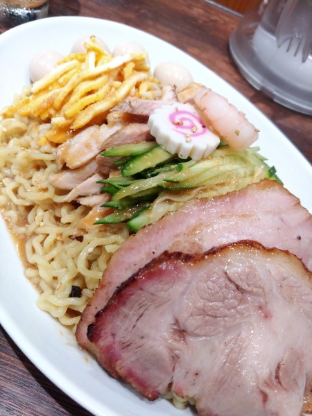 「味噌ダレ冷し中華」@味噌ラーメン 雪ぐにの写真