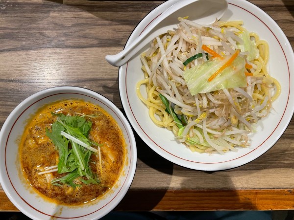 「濃厚辛つけめん（中）」@麺屋 ジャイアン 田無本店の写真
