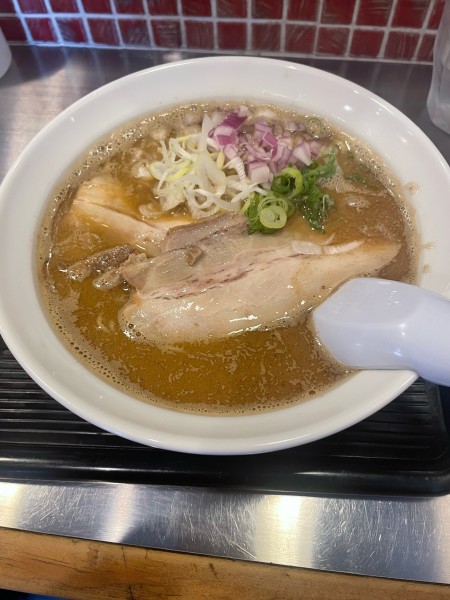 「濃厚煮干しらーめん」@麺屋恵生の写真