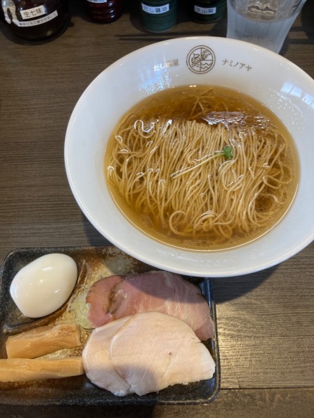 「特製だし麺　塩」@だし麺屋 波ノあやの写真
