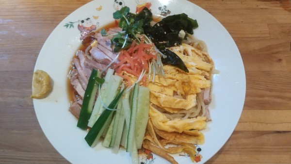 「冷やし中華」@萬龍軒の写真