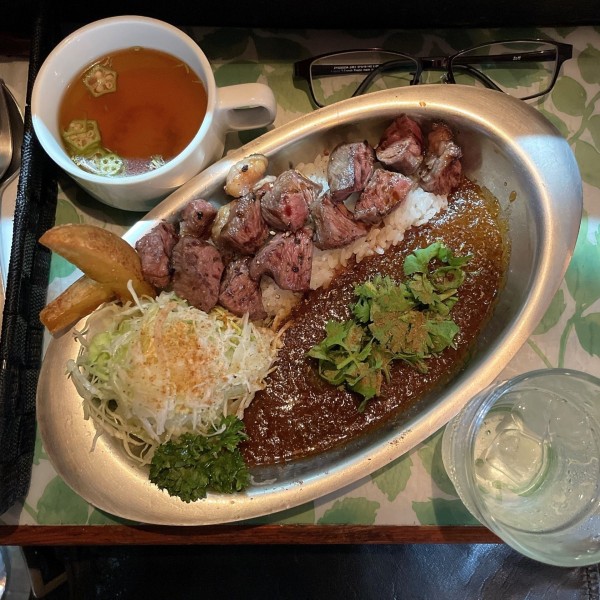 「ステーキカレーライス」@Soul Foodの写真